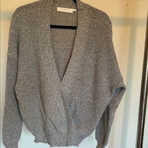 ASTR Women's Heather Gray Cardigan